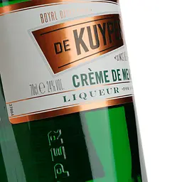 Лікер De Kuyper Creme de Menthe М'ята, 24%, 0,7 л - мініатюра 5