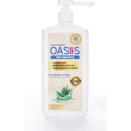 Мило рідке Nata-Oasis без запаху, з дозатором, 1000 мл - мініатюра 2