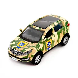 Автомодель TechnoDrive метал 11, 5х5х4, 4 см Шеврони Героїв
