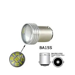 Світлодіодна лампа S25-067 4014-15 12V Cyclone (НФ-00000633) - мініатюра 2