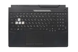 Топкейс ноутбука / верхня панель та клавіатура для ноутбука Asus TUF Gaming FA506IH, FA506II, FA506IU, FA506IV, FX506LH, FX506LHB, FX506LI, FX506II, FX506LU (90NR03M1-R31UA0) Оригінал від Asus, Верхня панель клавіатури