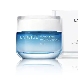 Крем для обличчя з гіалуроновою кислотою Water Bank Hydro Cream EX Laneige 50 мл - мініатюра 2