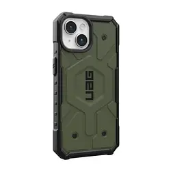 Протиударний чохол UAG Pathfinder with MagSafe Olive Drab для iPhone 15 (114291117272) - мініатюра 3