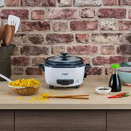 Рисоварка Russell Hobbs Medium сіро-чорний 300 Вт (27030-56) - мініатюра 8