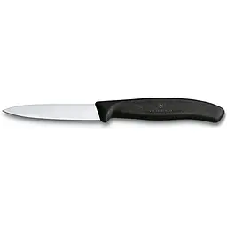 Набір кухонний Victorinox SwissClassic Paring Set 3шт з чорн. ручкою (2 ножа, овочечистка Rapid) у подар.упак. - мініатюра 3