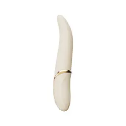 Вібратор Zalo Eve Ivory 22 см білий - мініатюра 5