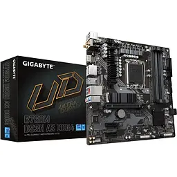Материнська плата Gigabyte B760M DS3H AX DDR4 s1700 B760 4xDDR4 M.2 HDMI DP mATX - мініатюра 6
