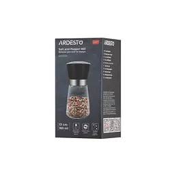 Млинок для спецій Ardesto Gemini Чорний (AR2101BL) - мініатюра 5