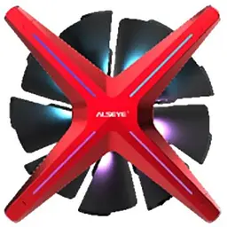 Кулер до корпусу Alseye X12 (Red Push) (AS.04.03.0030)