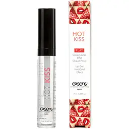 Блиск для губ Exsens Hot Kiss Полуниця зі зігріваючим ефектом 7.4 мл