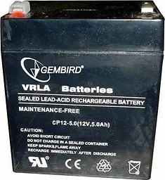 Батарея для ДБЖ 12В 5Аг Gembird BAT-12V5AH