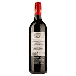 Вино Les Grands Chais de France Chateau Clos Saint-Vincent Saint-Emilion Grand Cru, червоне, сухе, 14%, 0,75 л - мініатюра 2