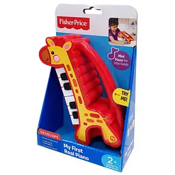 Дитяче міні-піаніно Fisher-Price Музичний жирафик (380006) - мініатюра 3