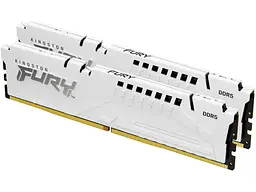 Модуль пам'яті Kingston FURY 64 GB (2x32GB) DDR5 6400 MHz Beast EXPO White (KF564C32BWEK2-64)