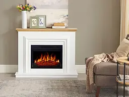 Електрокамін ArtiFlame Marbelya AF23S білий - мініатюра 7