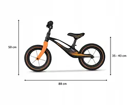 Біговел Lionelo Bart Air Sporty Black - мініатюра 8
