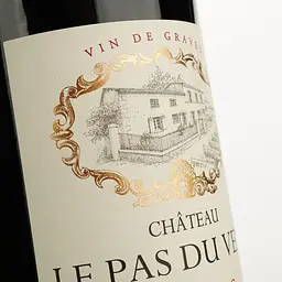Вино Chateau Le pas du Vent 2022 AOP Graves червоне сухе 0.75 л  - мініатюра 3