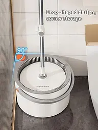 Набір швабра та відро з віджимом Joybos Spin Mop S01 (JBS-XZTB-S1F1-JWT2P) - мініатюра 2