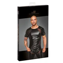 Футболка з мокрим ефектом Noir Handmade H056 Men's T-shirt made of powerwetlook, S - мініатюра 3