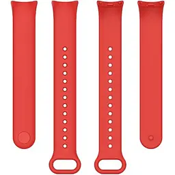 Ремінець DK CDK для Xiaomi Mi Smart Band 9 Silicone Sport Band (015812) (red) - мініатюра 2