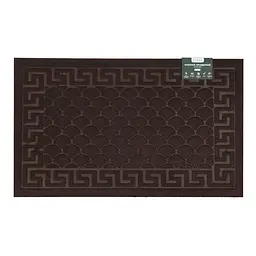 Килимок придверний Eco Fabric Луска без кромки коричневий 45 х 75 см (4575-003)