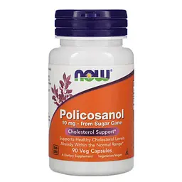 Поликозанол Policosanol 10 mg 90 капсул NOW vit0005104