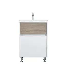 Тумба підлогова AM.PM GEM S 60 см з умивальником M91-FSX0602-WC0602WF38