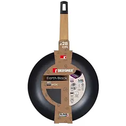 Сковорода вок Bergner Earth black 28 см (BG-34627-BK) - мініатюра 6