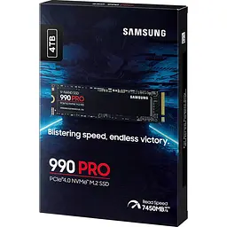 SSD накопичувач Samsung 990 PRO 4TB (MZ-V9P4T0BW) [116158] - мініатюра 7