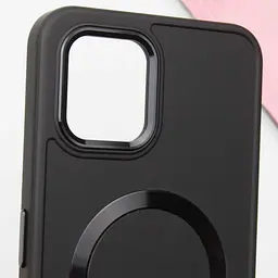 TPU чохол Bonbon Metal Style with MagSafe для Nothing Phone 2 Чорний / Black - мініатюра 8
