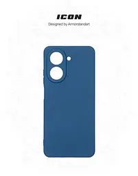 Чехол ArmorStandart ICON для Xiaomi Poco C71 4G Camera cover Dark Blue (ARM84890) - мініатюра 3