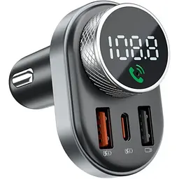 FM-трансмітер Proove FM Launcher Sound Link 30W Type-C+USB Black (FMSL30110001) [138404]