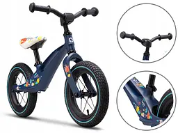 Біговел Lionelo Bart Air Blue Navy - мініатюра 8
