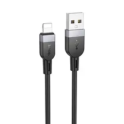 Кабель Hoco X109 Energy silicone charging data cable iP(L-2M) Black
