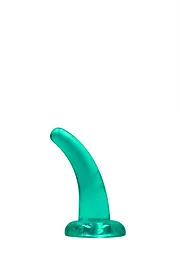 Фалоімітатор - Realrock Dildo 4,5" Turquoise - мініатюра 4
