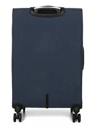 Валіза Середня (M) тканинна Airtex Worldline Tirana 608 на 4 колесах 65x41x23см 69л Синій - мініатюра 4