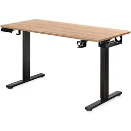Стіл Mealux PowerDesk Duo XL Mahogany (EVO-252 Duo Mahogany/B)