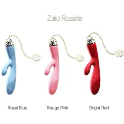 Смарт-вібратор кролик Zalo Rosalie Royal Blue - мініатюра 10