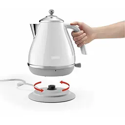 Електрочайник DeLonghi KBOC 2001.W - мініатюра 2
