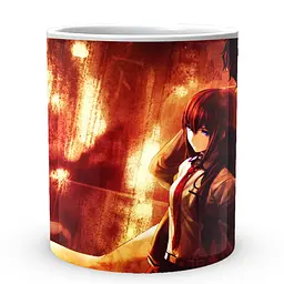 Кухоль GeekLand Steins Gate Брама Штейна Макісе SG 06 330 мл білий - мініатюра 2
