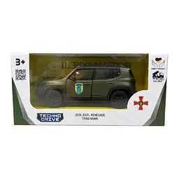 Автомодель серії "Шеврони Героїв" JEEP RENEGADE TRAILHAWK – "АЙДАР" TechnoDrive 250351W - мініатюра 11
