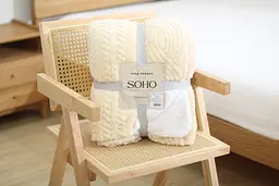 Плед-Ковдра 150х200 см Colos Ivory SOHO pbe0050901 - мініатюра 1