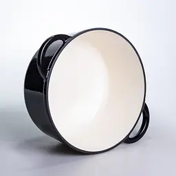 Каструля чавунна емальована 5 л, чорний Yongkang HP-FLG-2 BLACK - мініатюра 5