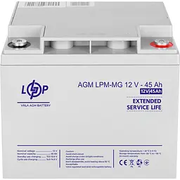 Акумулятор LogicPower AGM-MG 12V/45Ah/540Wh [6559] [109865] - мініатюра 2
