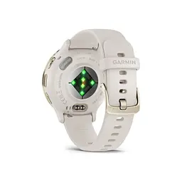 Смарт-годинник Garmin Venu 3S, Ivory + Soft Gold, GPS (010-02785-04) - мініатюра 6