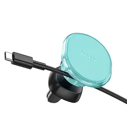 Автомобільний магнітний тримач для телефону Hoco H1 Crystal, на повітровід - мініатюра 3