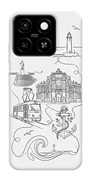 TPU чохол Demsky Odesa spirit для ZTE Blade A55 4G