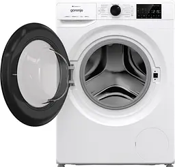 Пральна машина Gorenje фронтальна 9 кг 1400 A+++ 545 см дисплей інвертор пара Wi-Fi білий - мініатюра 6