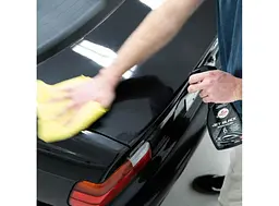 Чорний поліроль із воском Turtle Wax Jet Black Spray Pol Чорний приховує подряпини підсилює колір (53203/15182) - мініатюра 5