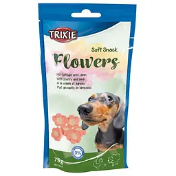 Ласощі Trixie Soft Snack Flowers для собак малих порід та цуценят з ягнятком та куркою 75 г - мініатюра 3